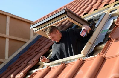 Pose de fenêtres de toit Velux à Sermoyer